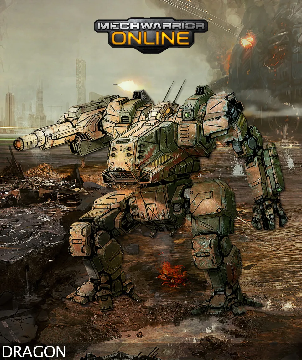 MechWarrior Online - Боевые мехи, №4: Dragon